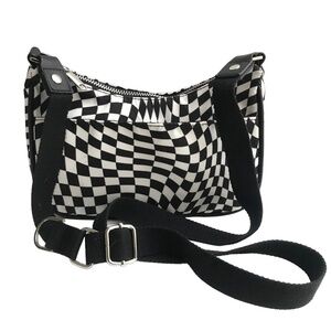 Geometric Visual Pattern Crossbody Bag Target